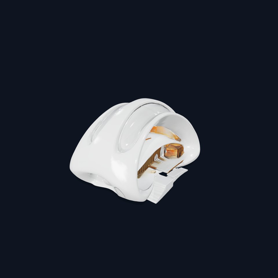 Futuristic Architectural Structure Model Pack