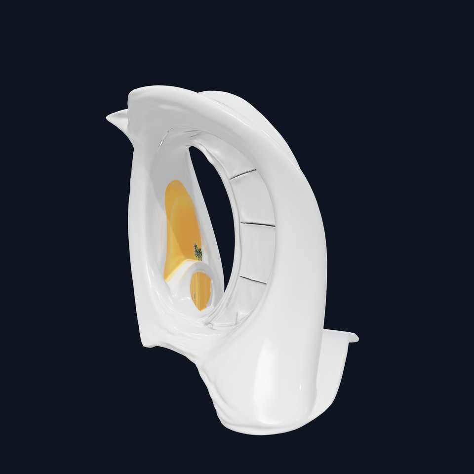 Futuristic Architectural Structure Model Pack viewer poster