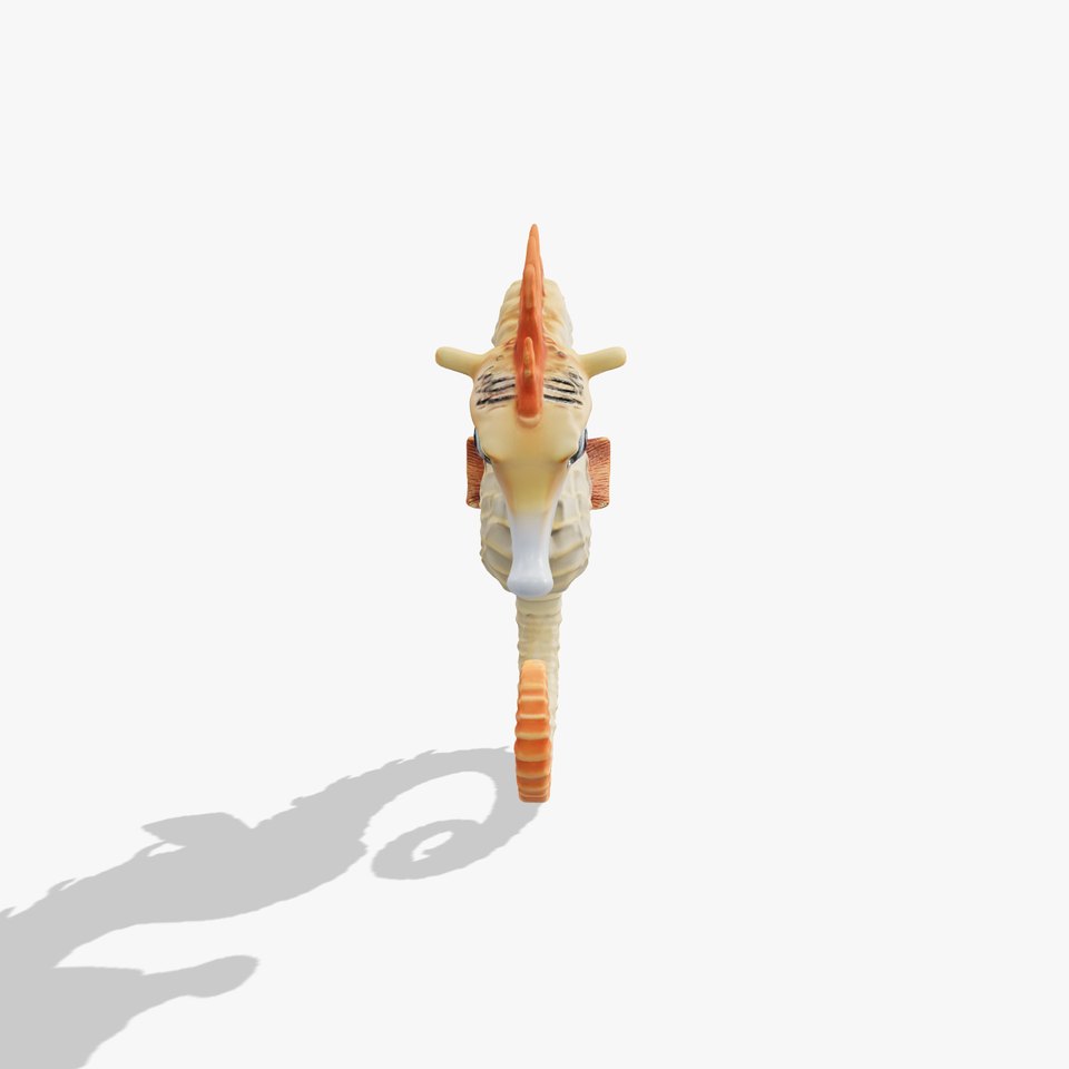 Animated Seahorse Character Model Pack for Creative Projects viewer poster