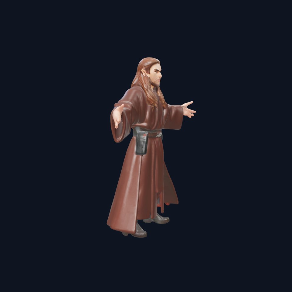 Elf Warrior Rigged and Animated Character Model viewer poster