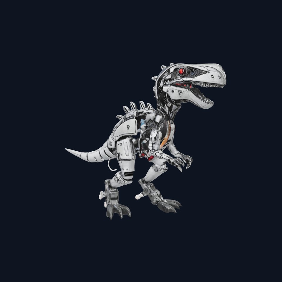Robotic Dinosaur Model Pack with PBR Textures viewer poster