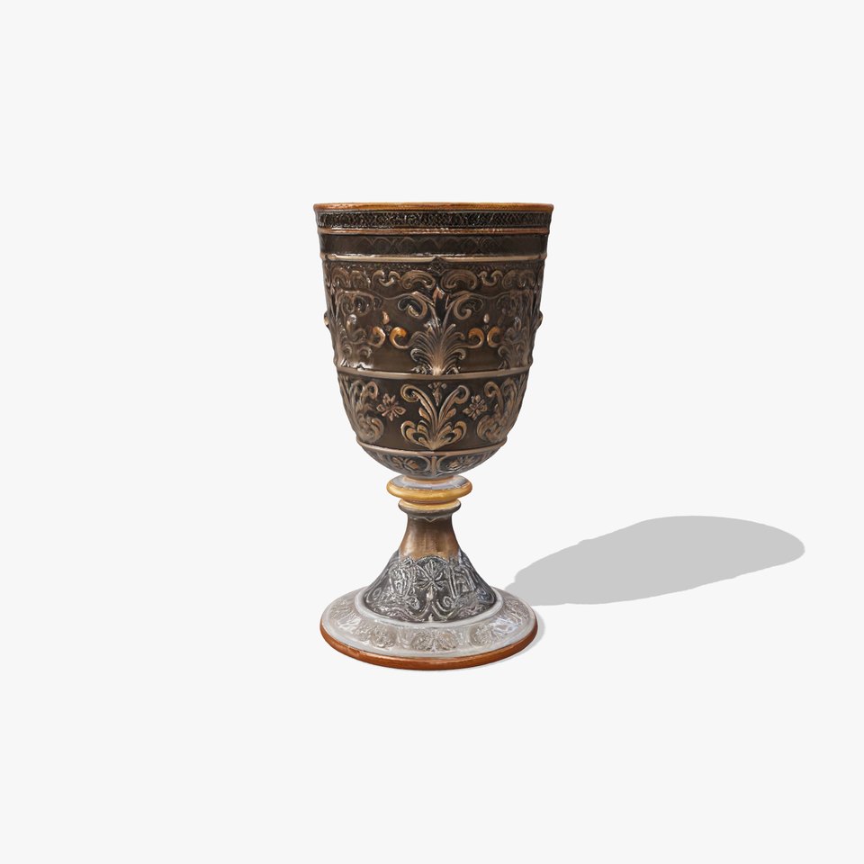 Medieval Ornate Goblet model pack viewer poster