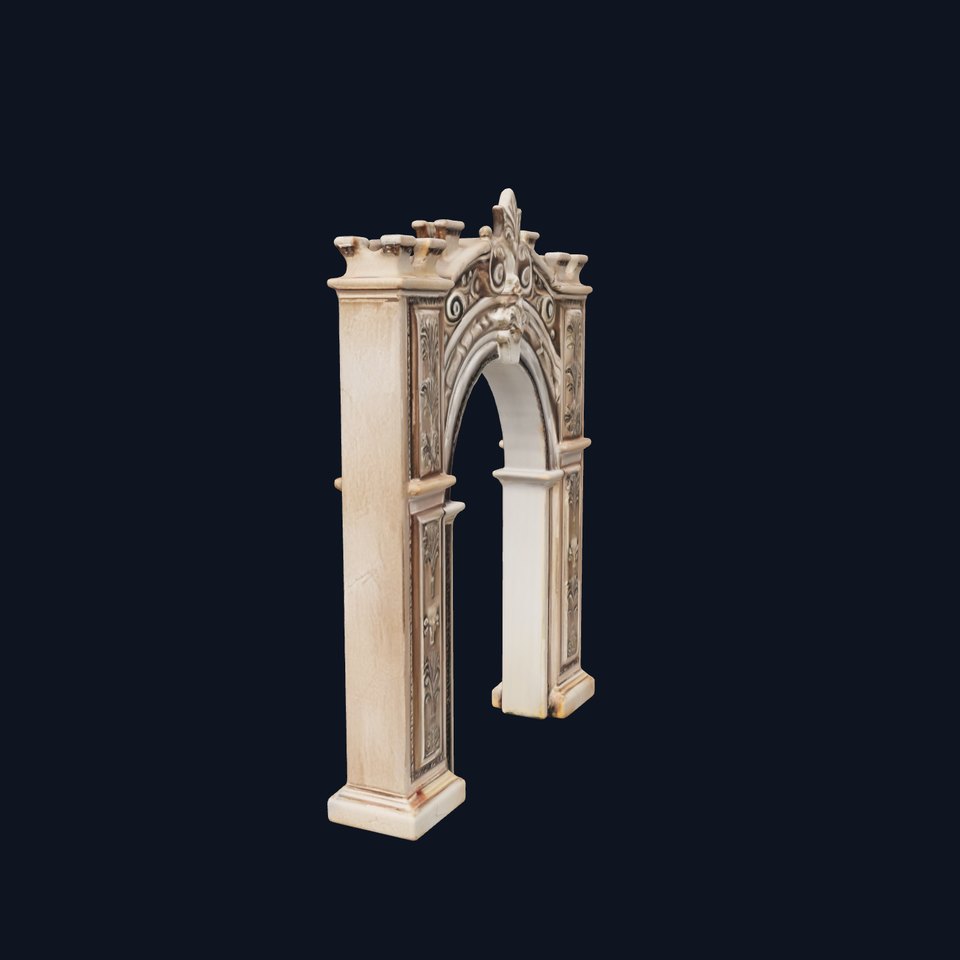 Ornate Archway Model Pack with Decorative Detailing viewer poster