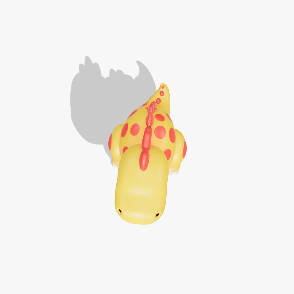 Cute Cartoon Dinosaur Model Pack viewer poster