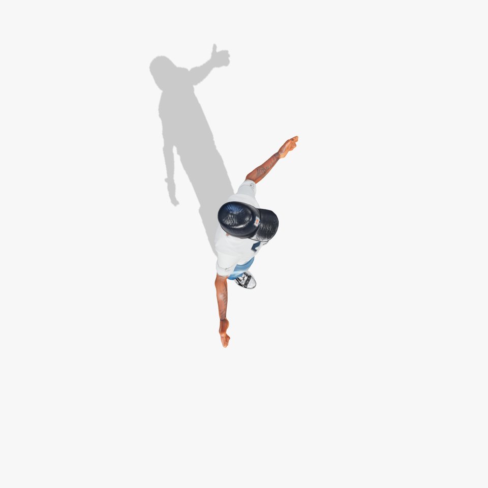 Urban Youth Character Rigged and Animated with Casual Attire viewer poster