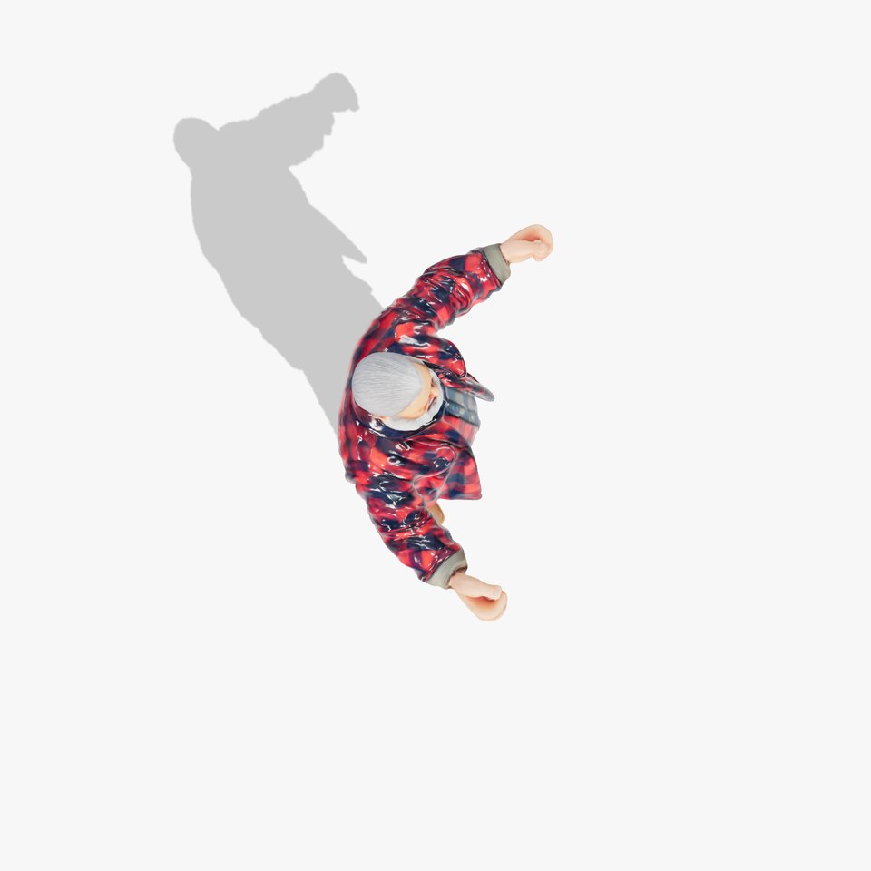 Bearded Lumberjack Character Model Rigged and Animated viewer poster