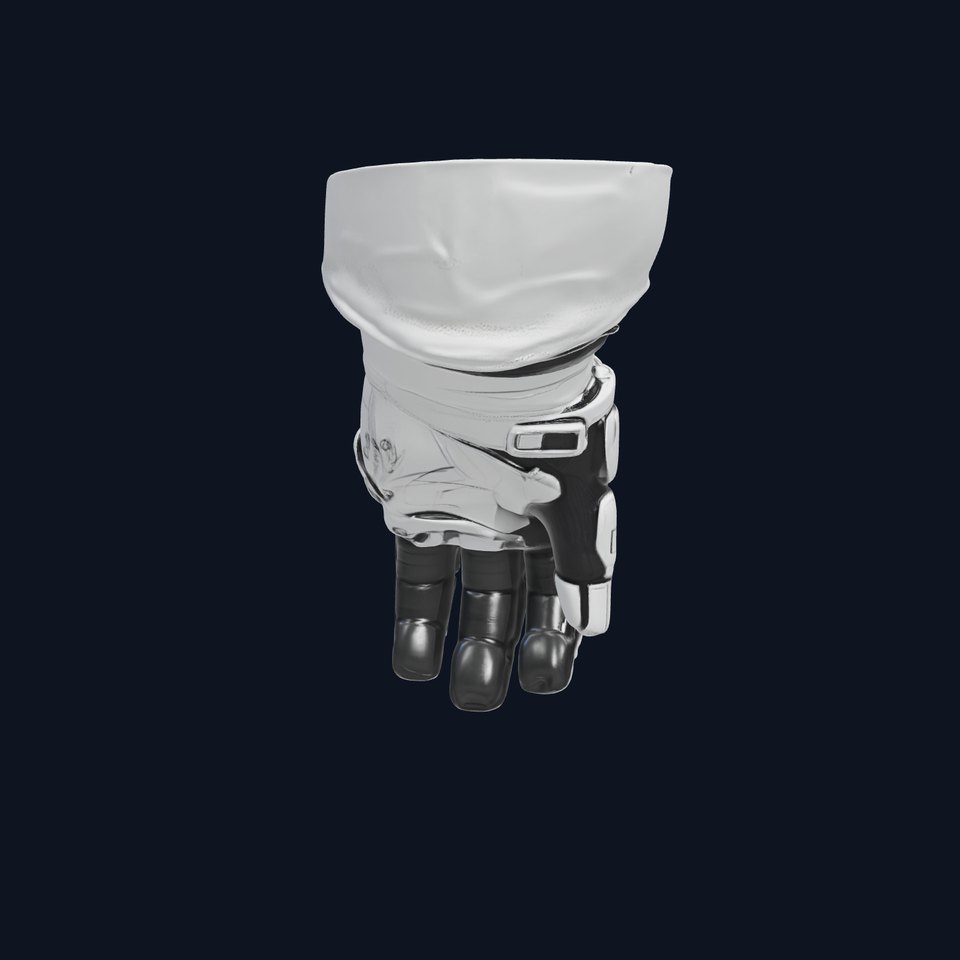 Futuristic Robotic Glove Model Pack with Advanced Features viewer poster