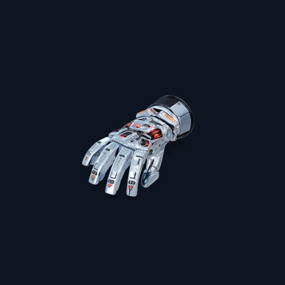 Futuristic Robotic Arm Model Pack with LED Accents viewer poster