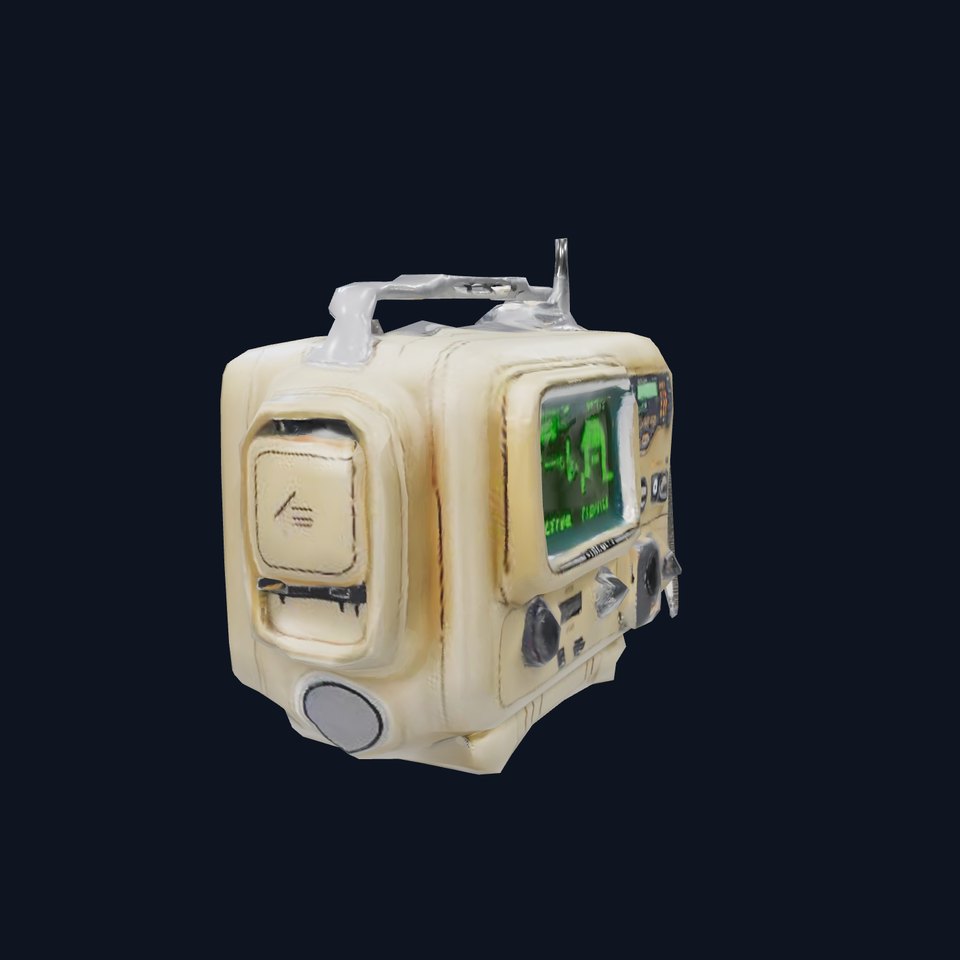 Retro Tactical Handheld Device Model Pack viewer poster