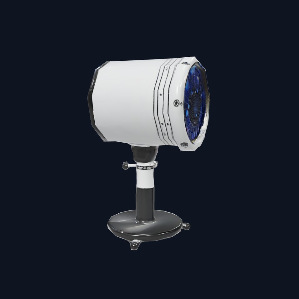 Futuristic Projector with Star Map Model Pack viewer poster