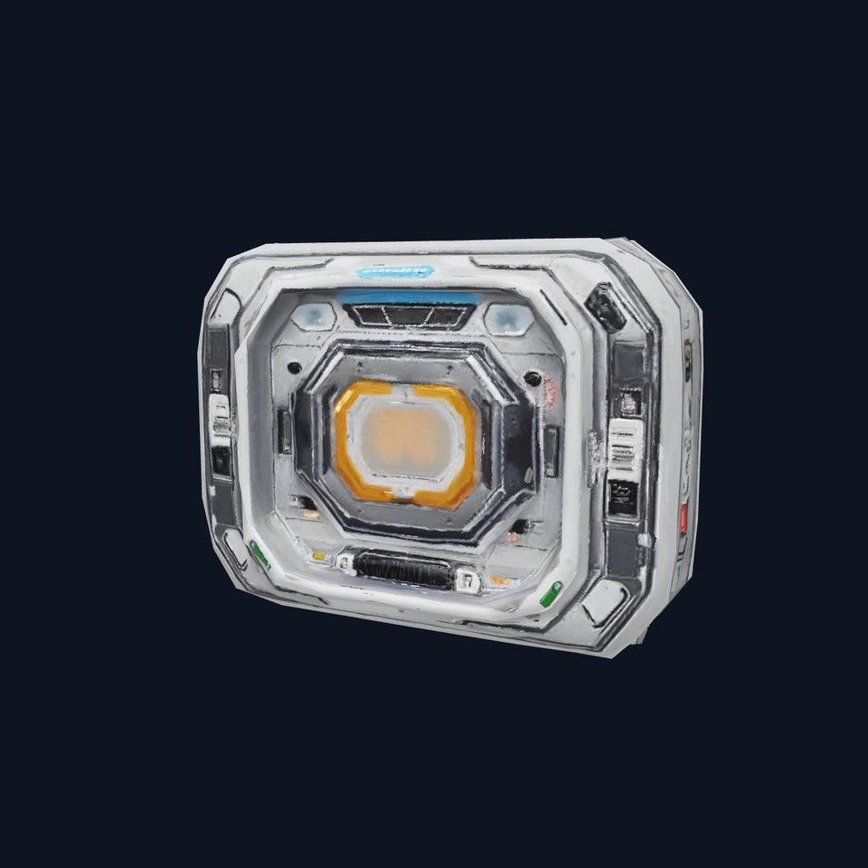 Futuristic SciFi Door Panel model pack viewer poster