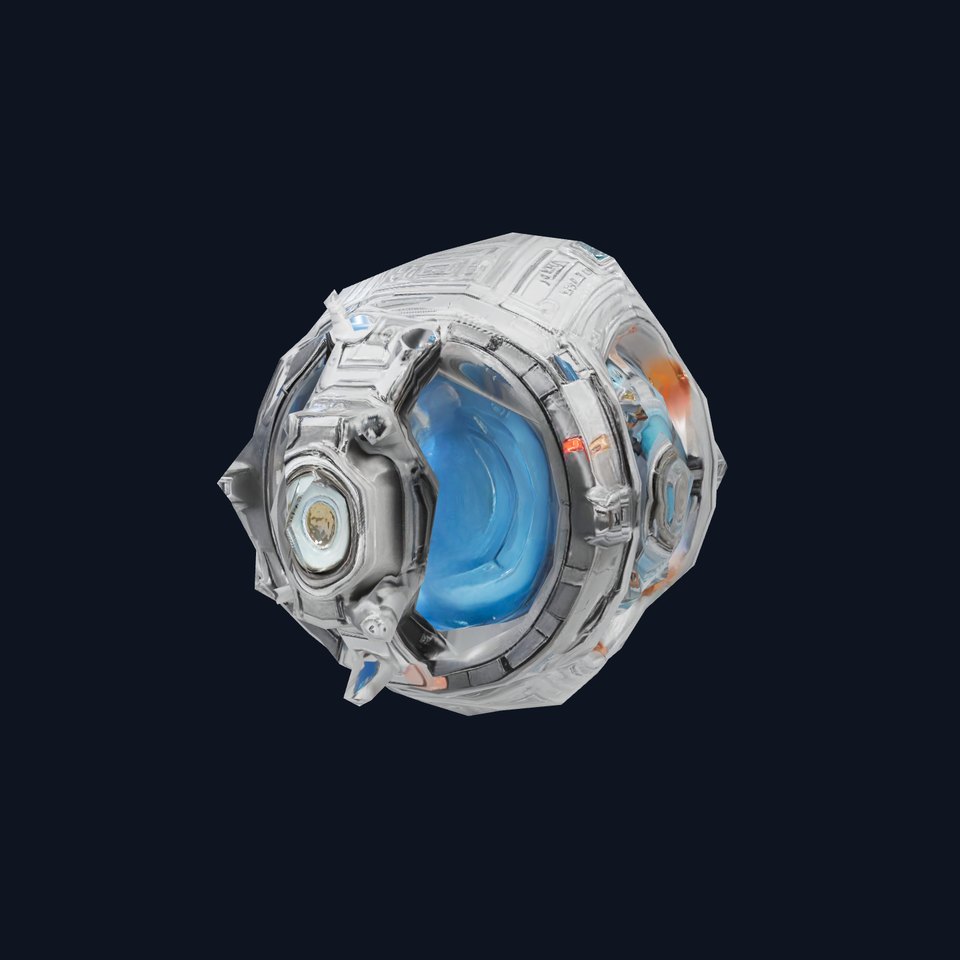 Futuristic Mechanical Orb Model Pack for SciFi Projects viewer poster