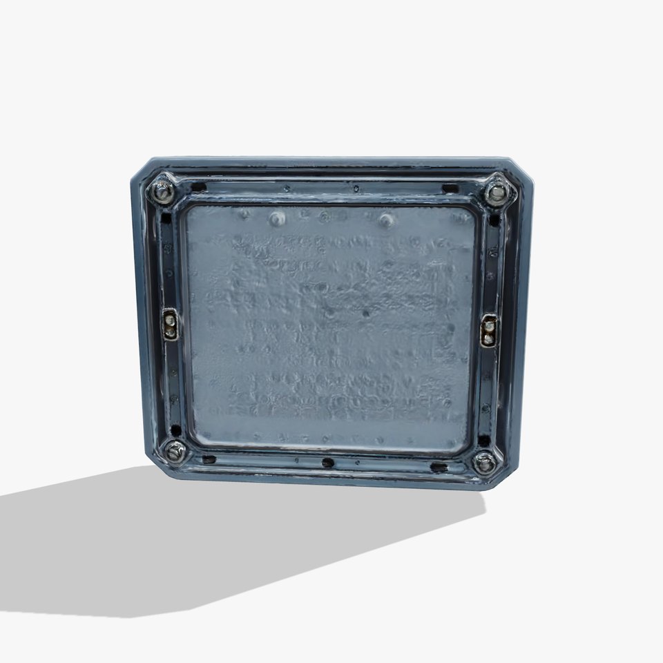 Industrial LED Lighting Panel Model Pack viewer poster