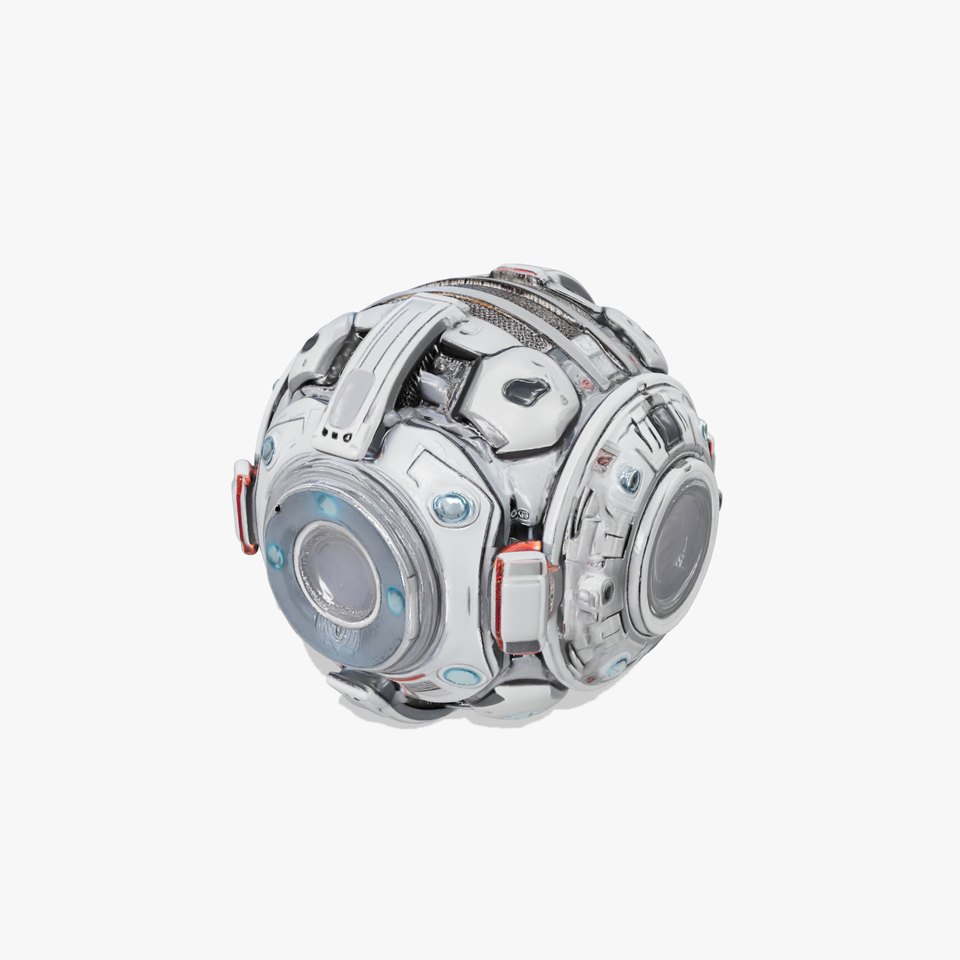 Futuristic Camera Sphere Model Pack viewer poster