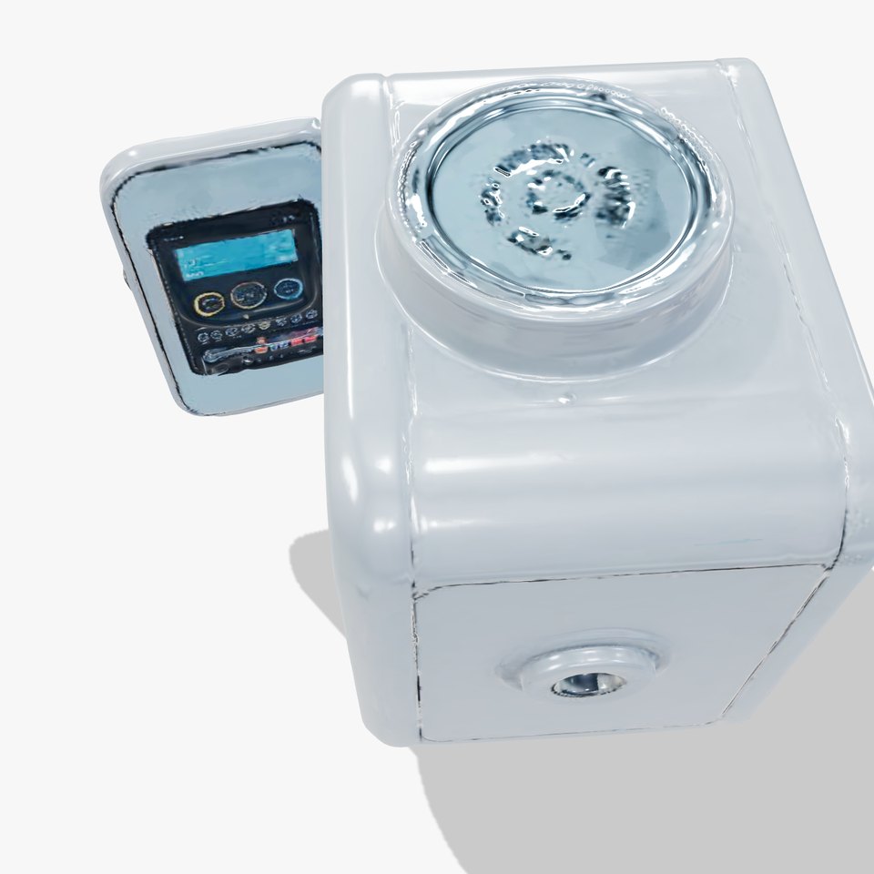 Futuristic Smart Oven Model Pack viewer poster