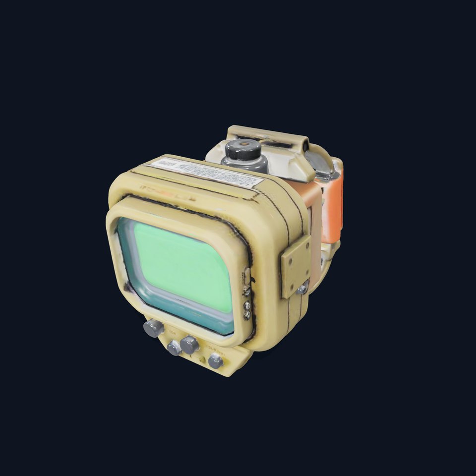 Futuristic Wearable Device Model Pack