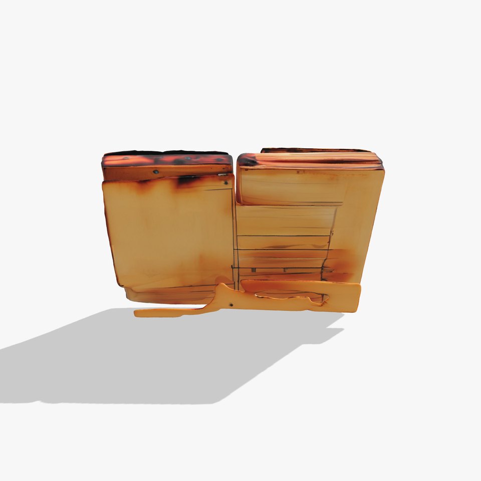 Burnt Book Pages Model Pack viewer poster