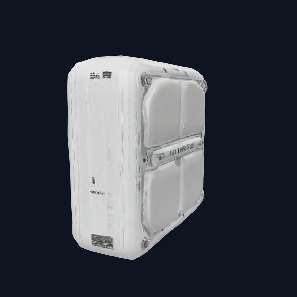 Futuristic Storage Container Model Pack viewer poster