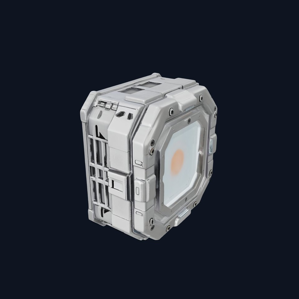 Futuristic SciFi Wall Panel Model Pack viewer poster