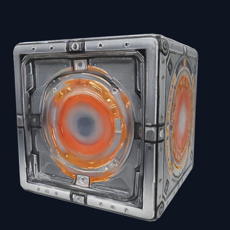 Futuristic SciFi Panel with LED Lights Model Pack viewer poster