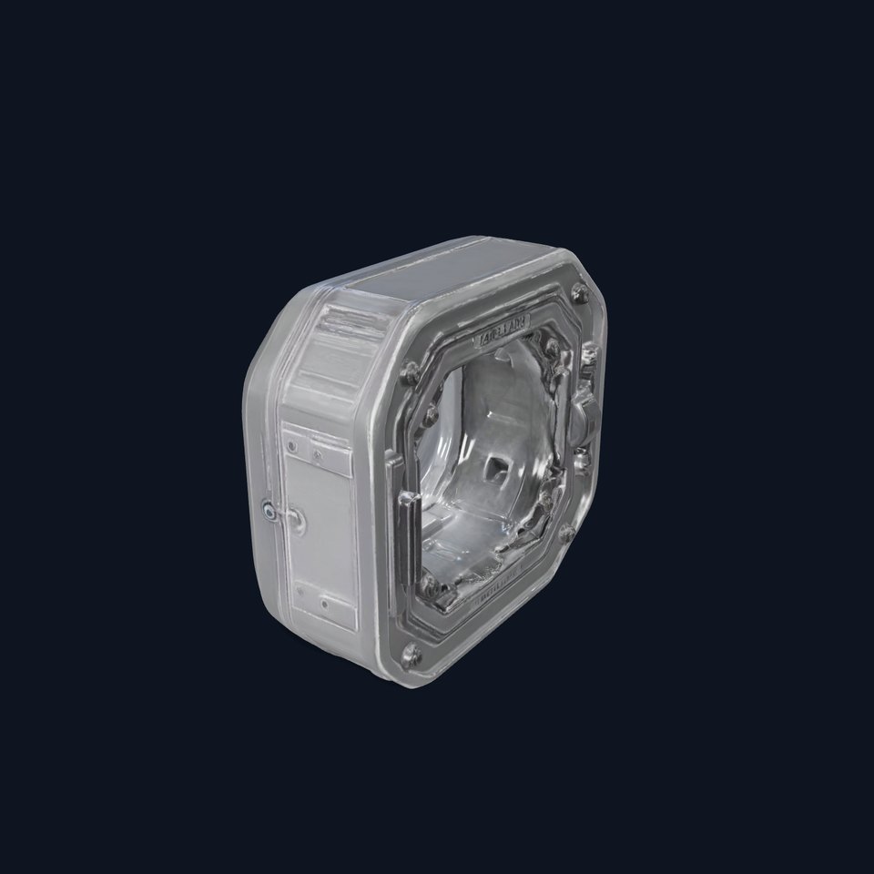 Futuristic Airlock Hatch model pack viewer poster