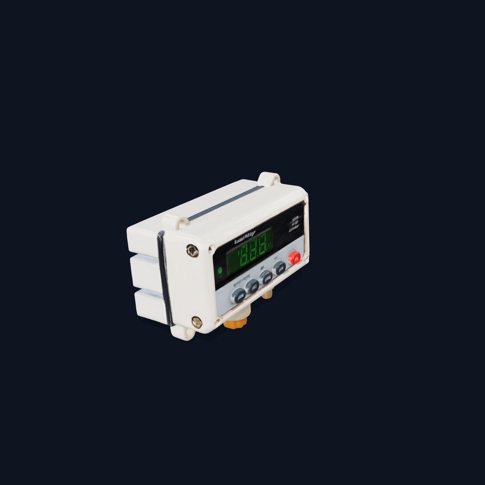 Industrial Sensor Display model pack with digital readout viewer poster