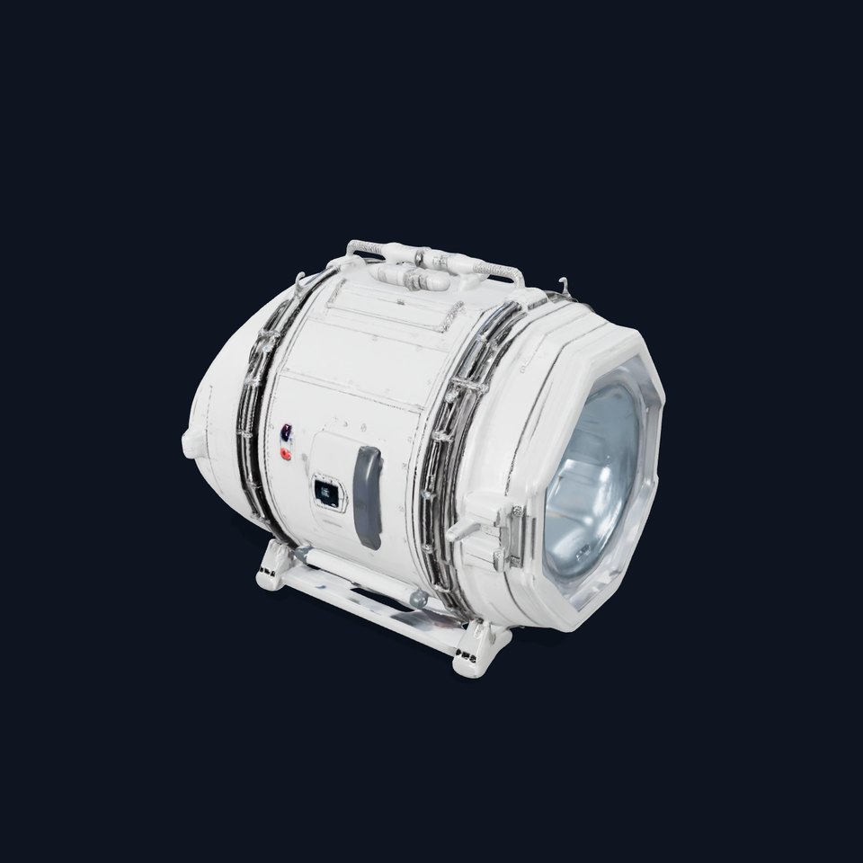 Futuristic Tunnel Apparatus Model Pack viewer poster