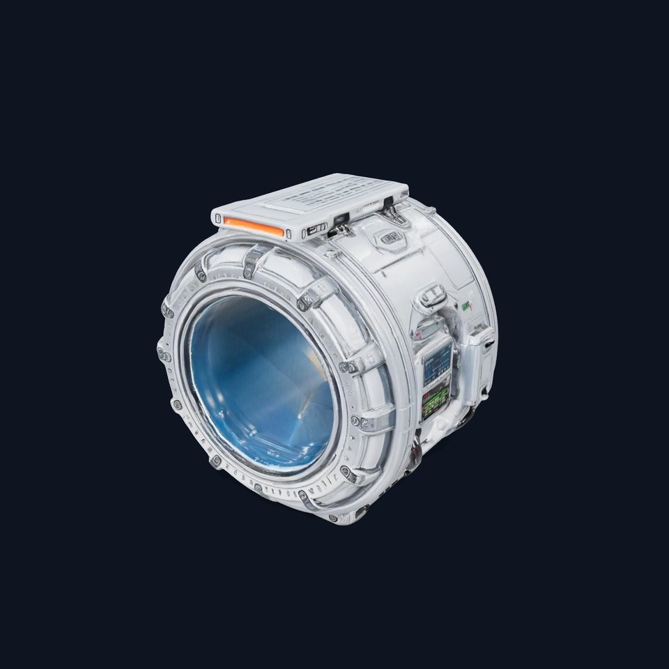 Futuristic Cryo Chamber Model Pack viewer poster