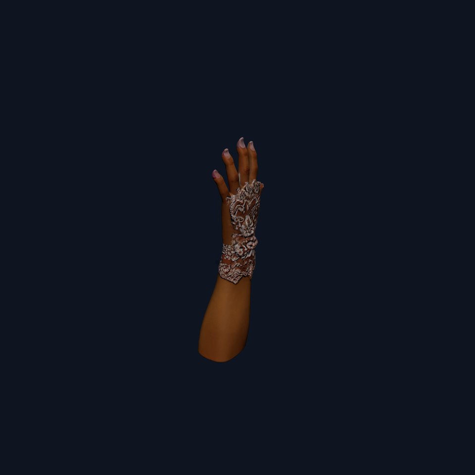 Lace Glove Hand Model Pack viewer poster