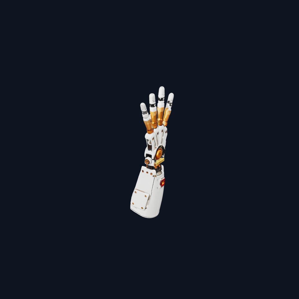 Robotic Hand Model Pack with Articulated Joints viewer poster