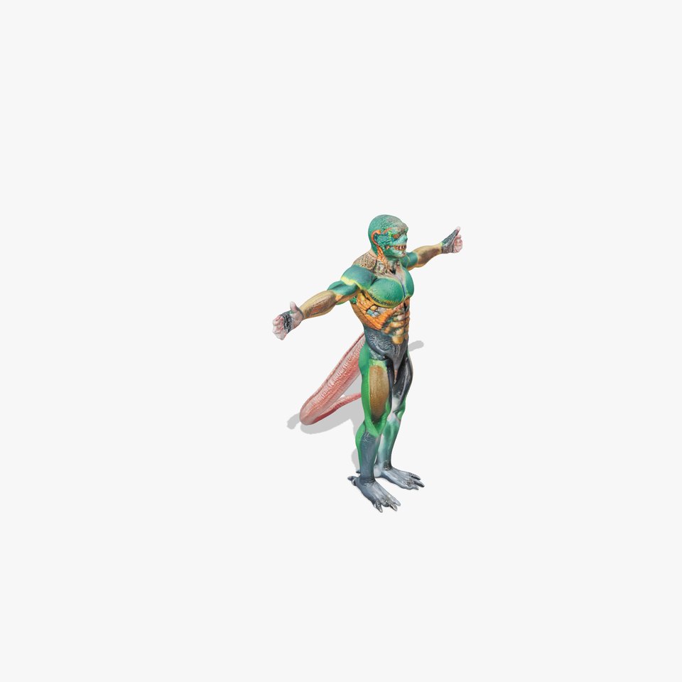 Reptilian Warrior Model Pack for Game and Animation viewer poster