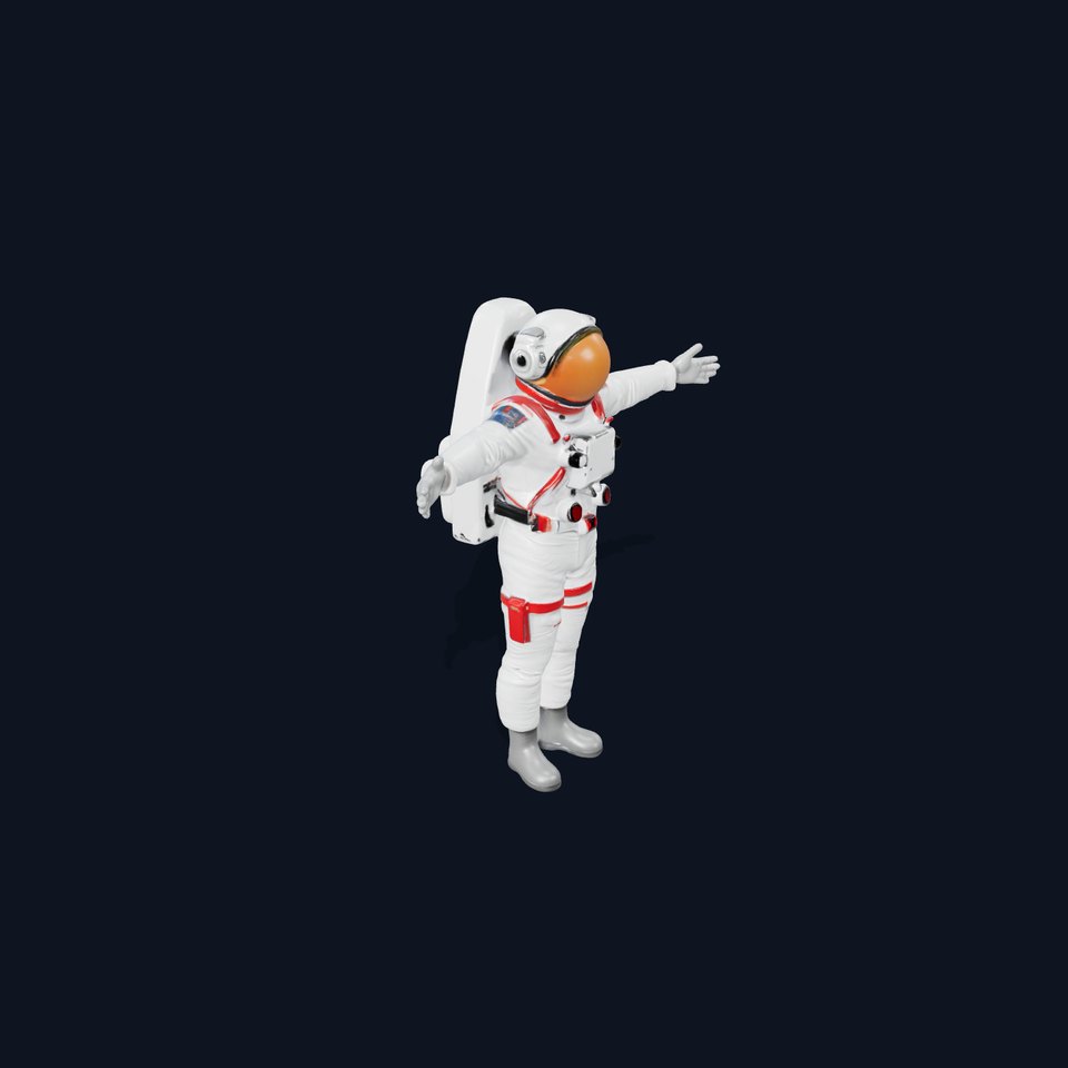 Astronaut Suit Model Pack with Detailed PBR Textures