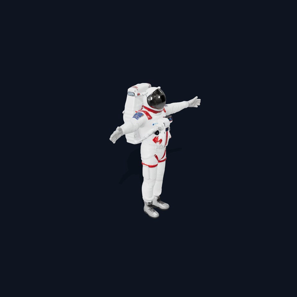 Astronaut Suit Model Pack with Detailed Textures