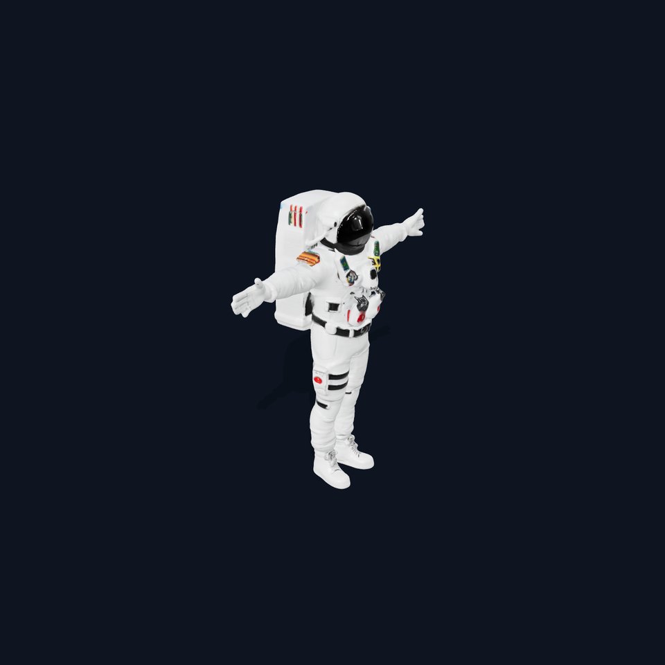 Astronaut Suit Model Pack with Patches and Details viewer poster