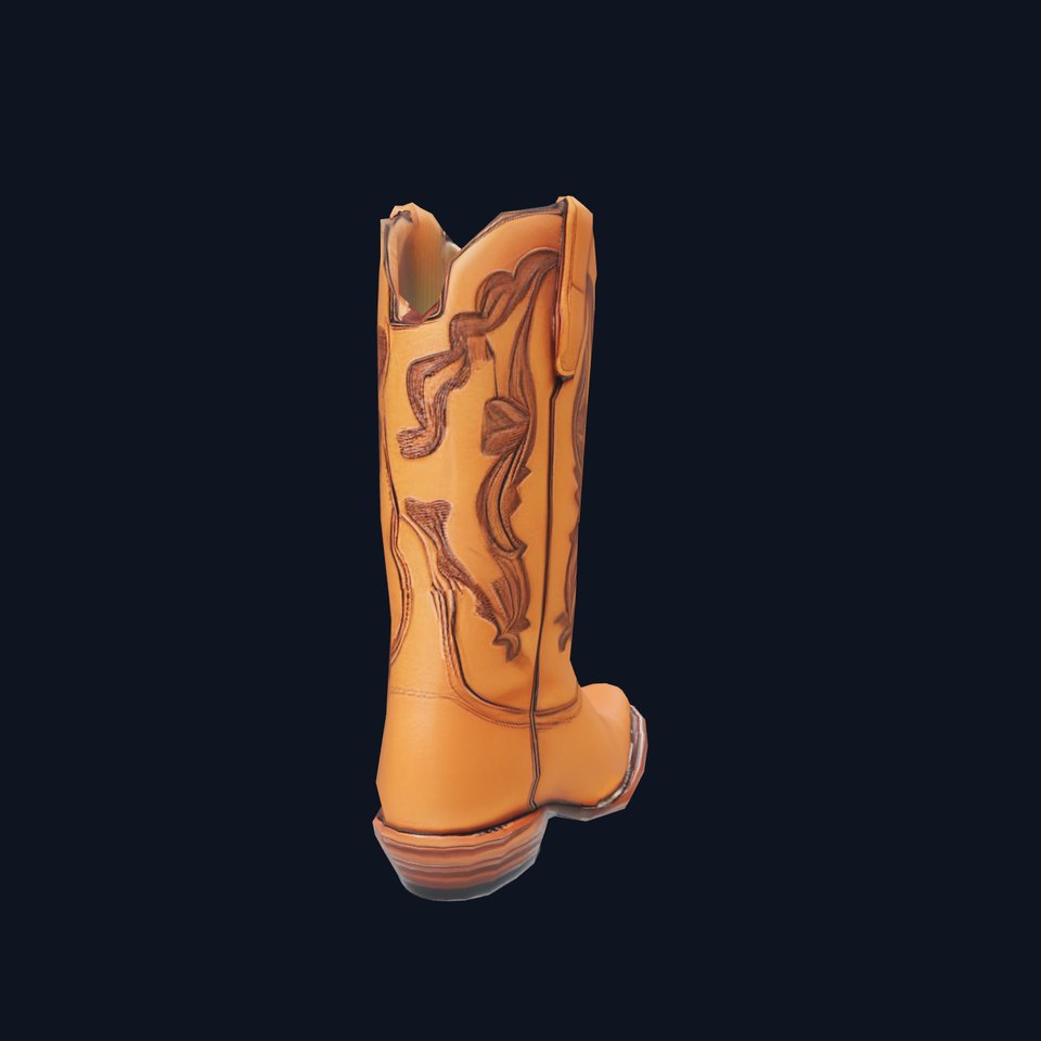 Western Cowboy Boot Model Pack viewer poster