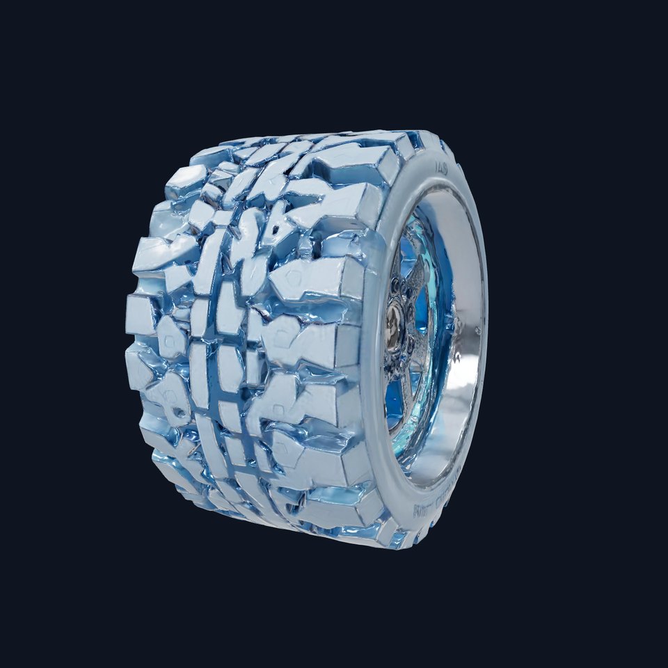 HighPerformance OffRoad Tire and Rim Model Pack viewer poster