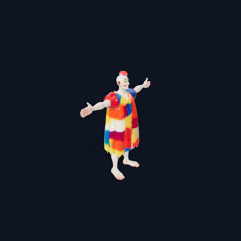 Colorful Cartoon Character Outfit Model Pack viewer poster