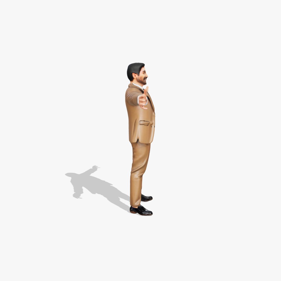 Businessman Standing Pose Model Pack viewer poster