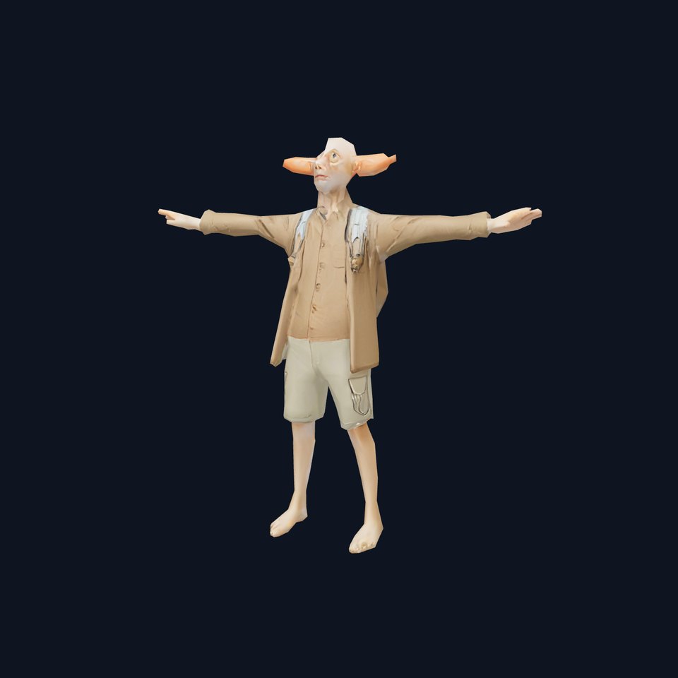 Elf Character Model Pack with Detailed Outfit viewer poster