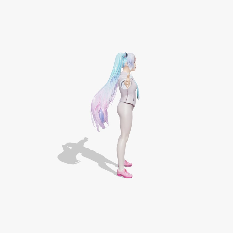 Anime Business Character Model Pack viewer poster