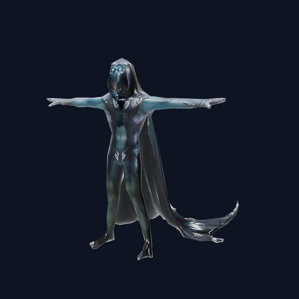 Dark Demon Character Model Pack with Armor and Cape viewer poster