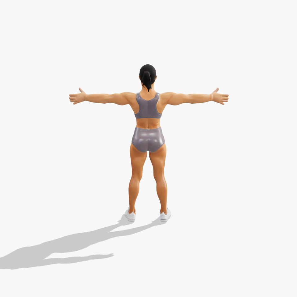 Athletic Female Model Pack for Fitness and Sports Projects viewer poster