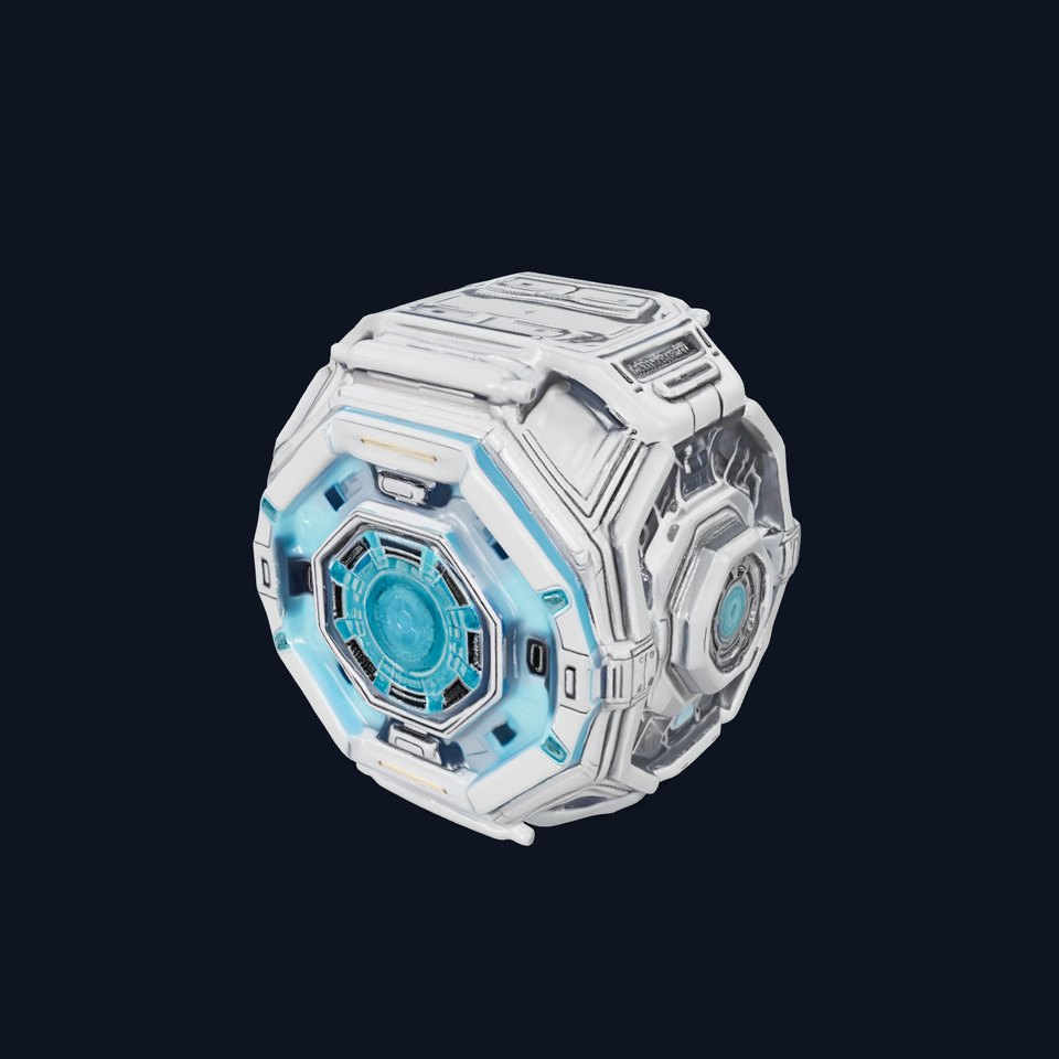 Futuristic Energy Core Model Pack viewer poster