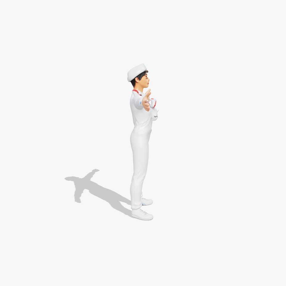 Medical Professional Character Model Pack viewer poster