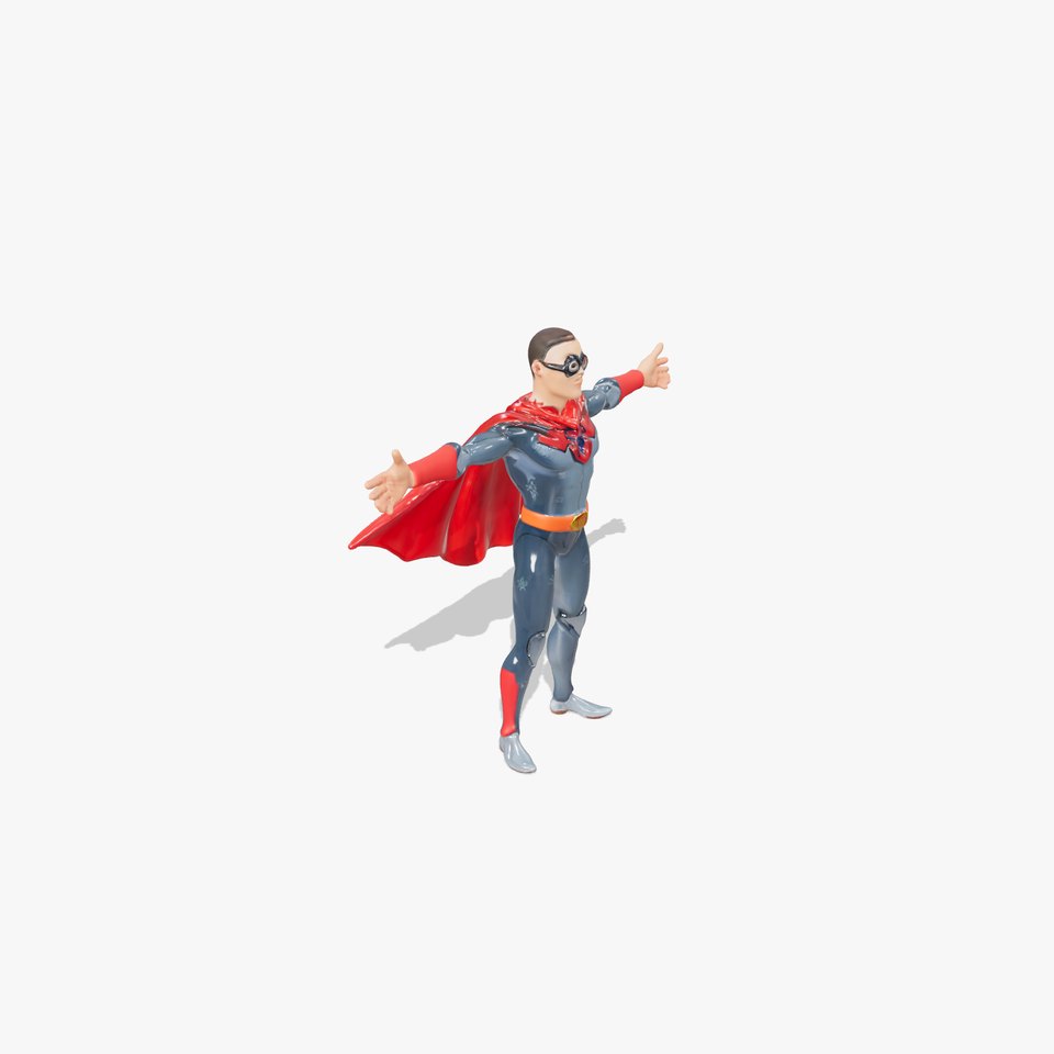 Superhero Character Model Pack with Cape and Mask viewer poster