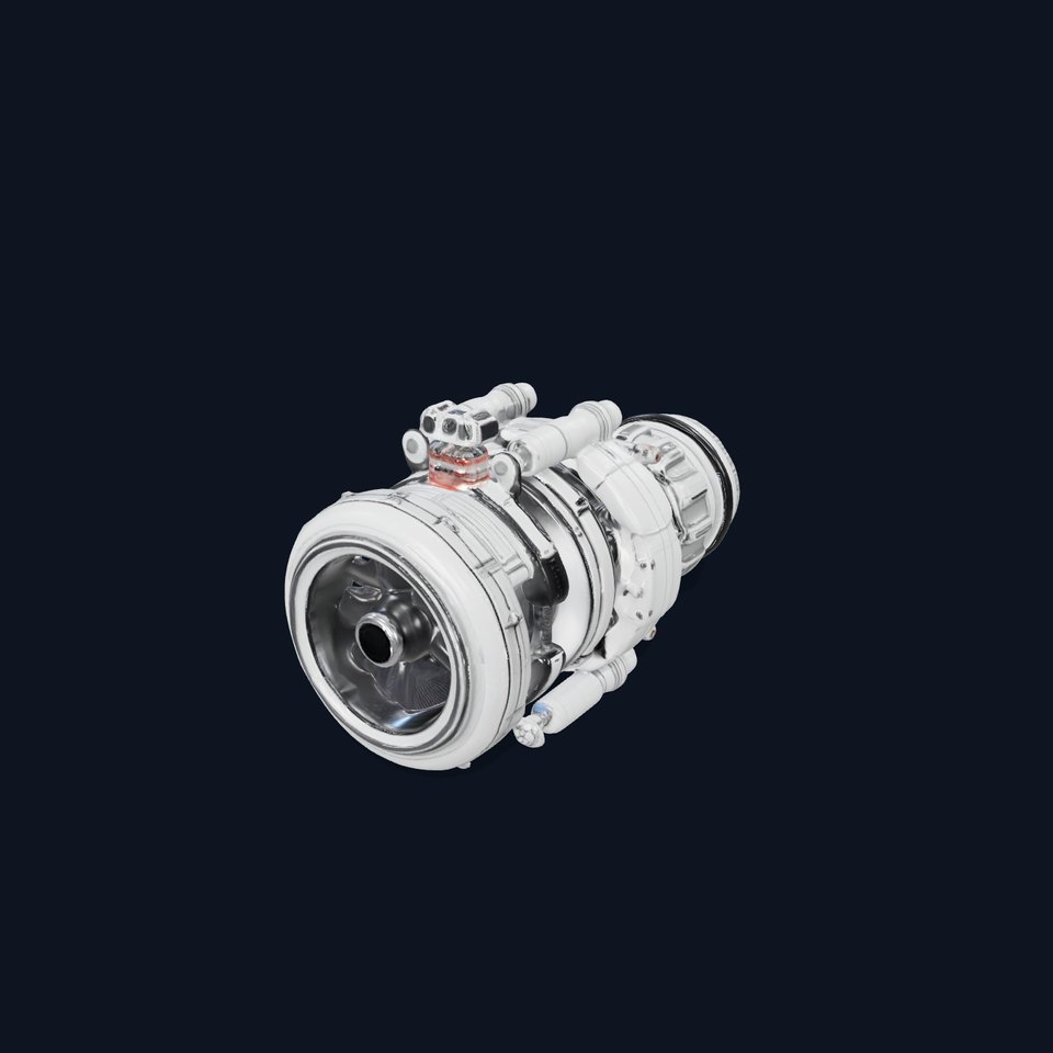 Futuristic Engine Model Pack viewer poster