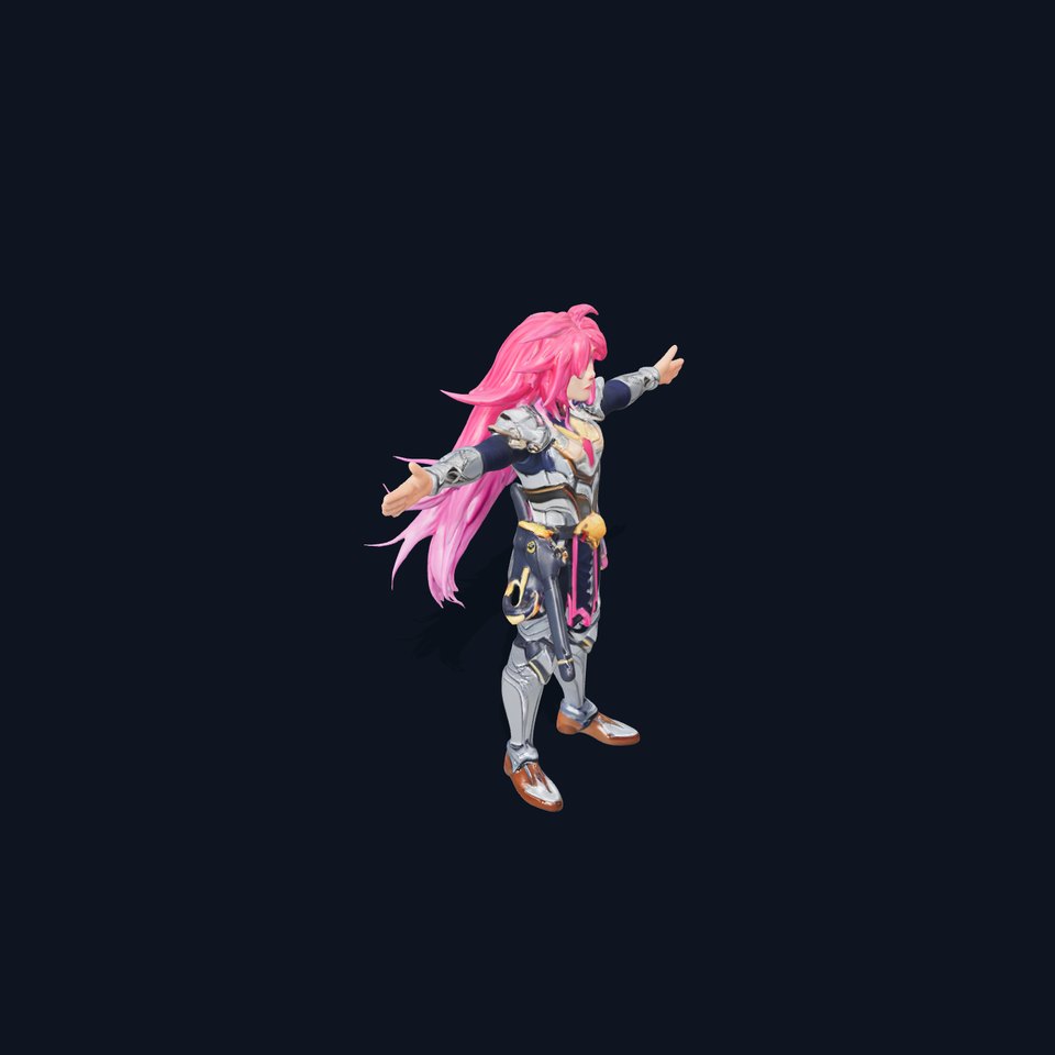 Fantasy Warrior Character Model Pack viewer poster