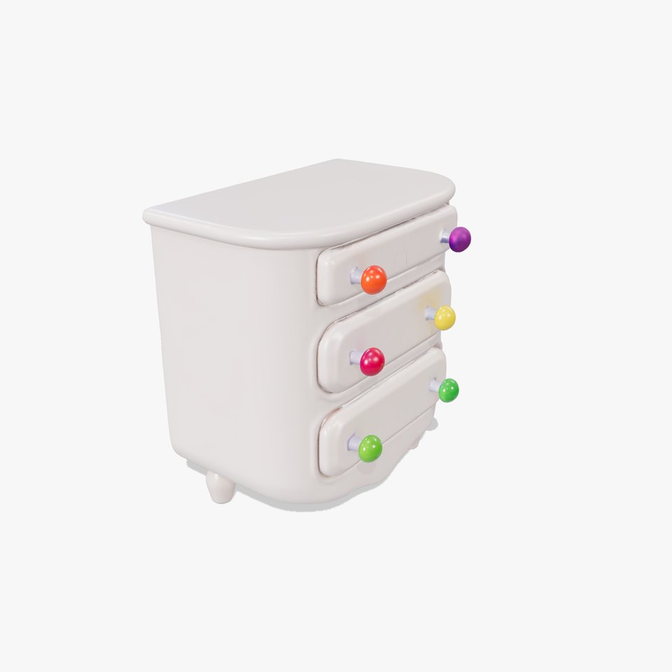 Colorful Dresser Drawer Model Pack viewer poster