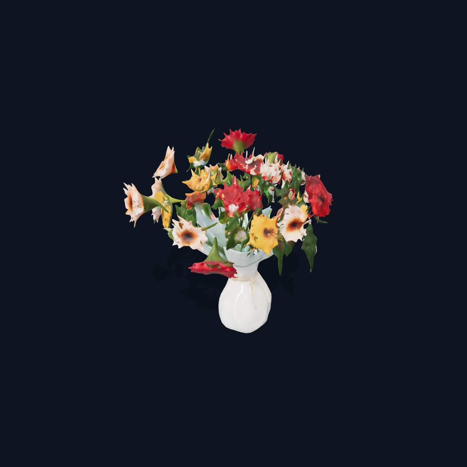 Vibrant Flower Bouquet model pack viewer poster