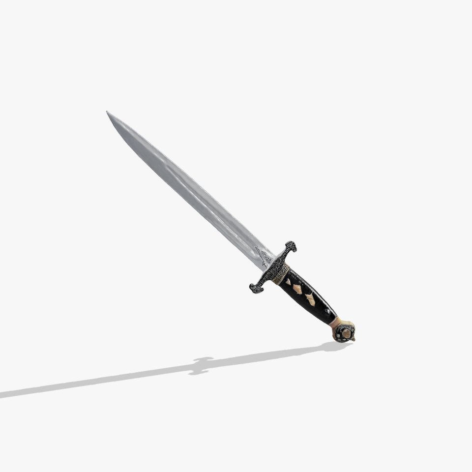 Medieval Black Sword model pack viewer poster